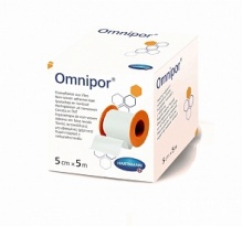 Omnipor / Омнипор - фиксирующий пластырь из текстильной ткани: 5 м х 5 см
