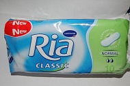 Ria Classic Sanitary Towels Normal - Женские гигиенические прокладки, 10 шт.