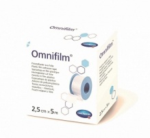 Omnifilm/Oмнифилм - фиксирующий пластырь из прозрачной пленки: 5 м х 2,5 см
